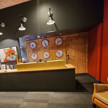 Mountain Modern - registration desk - Hotels Near Me - Jackson, Wyoming Mountain Modern - registration desk - Hotels Near Me - Jackson, Wyoming
