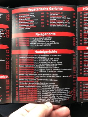 Menu photo 4 Thai Dreams Frankfurt, HE