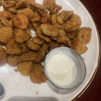 Wahoo's Seafood - Fried pickles FYI enough of an appetizer for 6 persons. - Seafood Near Me - Kerrville, Texas Wahoo's Seafood - Fried pickles FYI enough of an appetizer for 6 persons. - Seafood Near Me - Kerrville, Texas