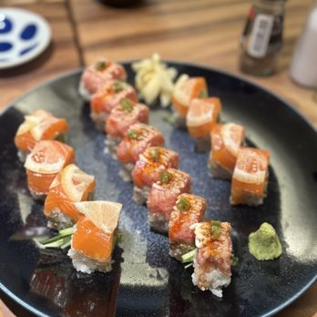 YA!!SUSHI - Leahi Roll and Sunset Roll - Sushi Bars Near Me - Honolulu, Hawaii YA!!SUSHI - Leahi Roll and Sunset Roll - Sushi Bars Near Me - Honolulu, Hawaii