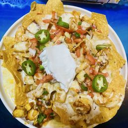 Seafood Nachos