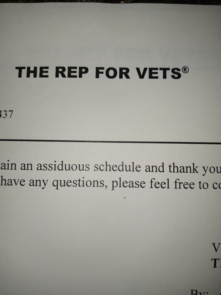 REP FOR VETS Updated October 2024 Tampa, Florida Disability Law