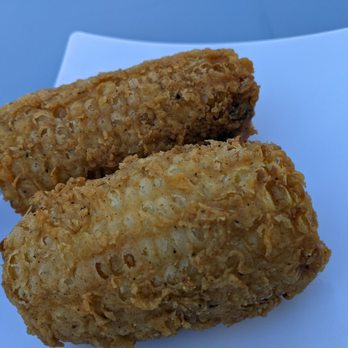 Dirty Lettuce - Deep fried corn on the cob - Vegan Near Me - Portland, Oregon Dirty Lettuce - Deep fried corn on the cob - Vegan Near Me - Portland, Oregon