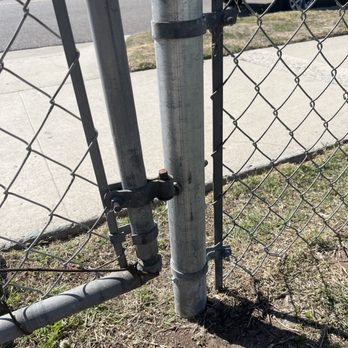 Larry's Fence - Repaired my pole after being knocked done by a hit & run. - Fences & Gates Near Me