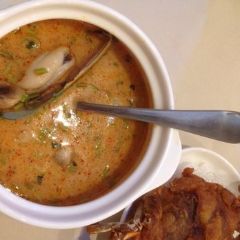 Thai Tyme - Coconut soup lots of seafood the best I've  ever had - Thai Near Me - Manassas, Virginia