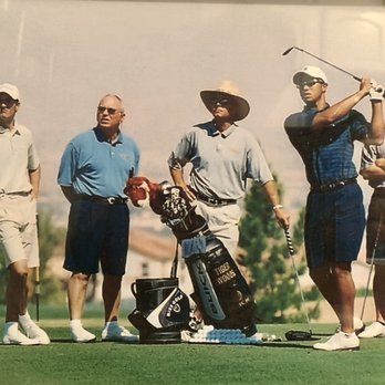 Shawn Callahan Golf - Me ( in big hat) watching Tiger practicing with Butch Harmon & Adam Scott - Golf Lessons Near Me - Henderson, Nevada Shawn Callahan Golf - Me ( in big hat) watching Tiger practicing with Butch Harmon & Adam Scott - Golf Lessons Near Me - Henderson, Nevada
