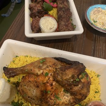 Mazra - Garlic Rotisserie Chicken 1/2 - Mediterranean Near Me - San Bruno, California Mazra - Garlic Rotisserie Chicken 1/2 - Mediterranean Near Me - San Bruno, California