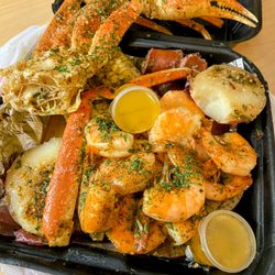 Shree’s Crab Bucket - Crab legs and shrimp