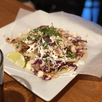 Mountain Rambler Brewery - Pork  Tacos - New American Near Me - Bishop, California