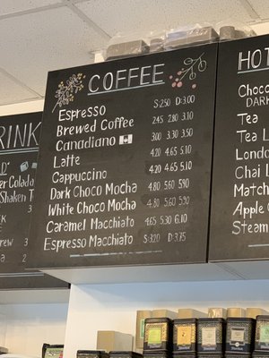 Menu photo 2 7 Days Coffee Vancouver, BC