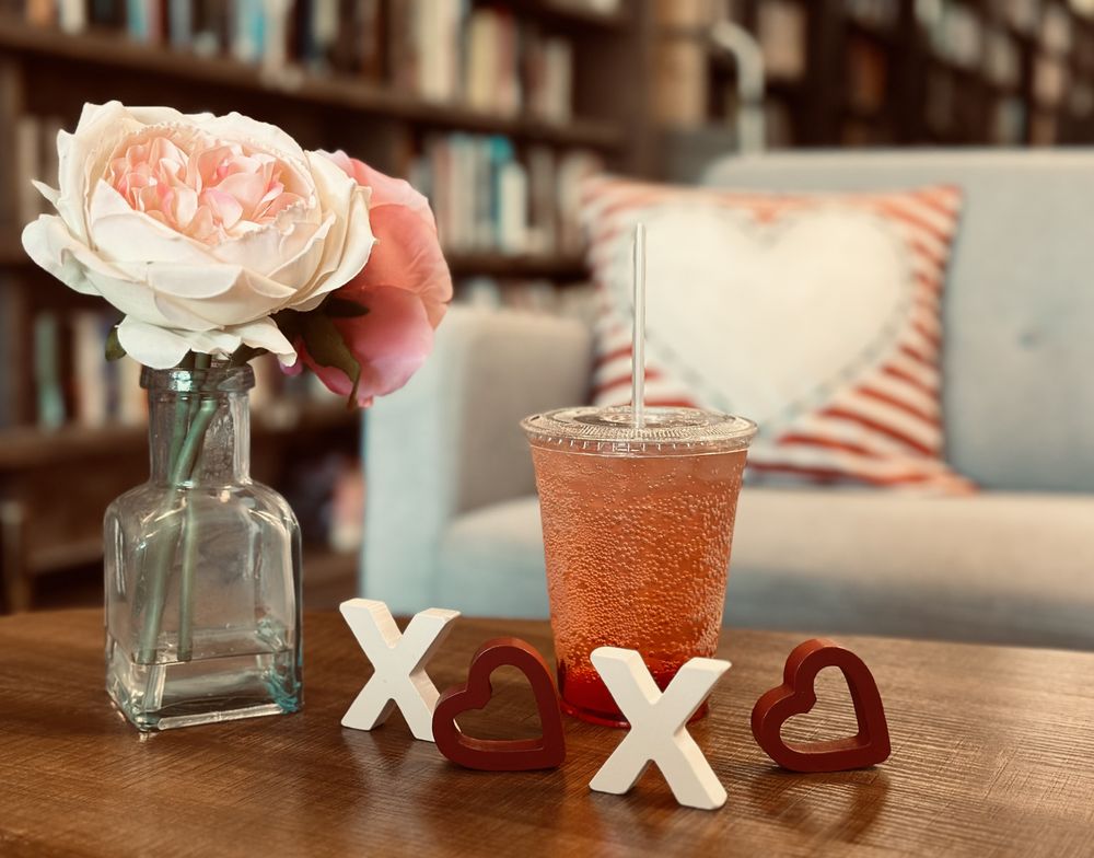 Present Tense Coffee and Books Image