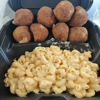 Ronnie's Boudin & Cracklin - CRACK MAC & Cheese w Stuffed Boudin Balls - Cajun/Creole Near Me - Hammond, Louisiana Ronnie's Boudin & Cracklin - CRACK MAC & Cheese w Stuffed Boudin Balls - Cajun/Creole Near Me - Hammond, Louisiana