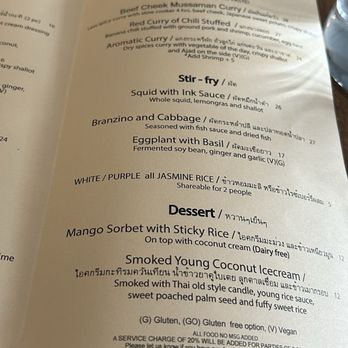 Prik Hom - 2024 June-September menu - Thai Near Me - San Francisco, California