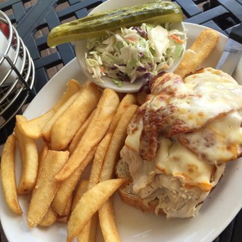 Toojay's - Open Face Turkey Melt (a little Russian dressing on the side - delish!) P.S. These are some of the best fries you will ever have! - Delis Near Me - Wellington, Florida