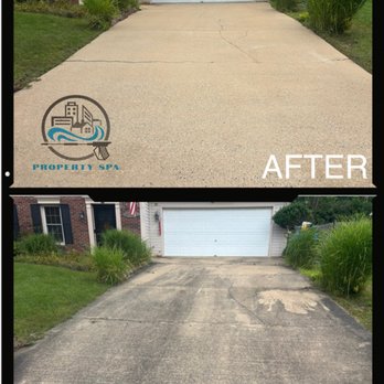 Property Spa - We really spruced up this driveway that needed some love. - Pressure Washers Near Me - Fletcher, North Carolina Property Spa - We really spruced up this driveway that needed some love. - Pressure Washers Near Me - Fletcher, North Carolina