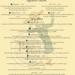 Menu Menu