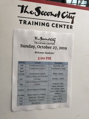 The Second City Training Center by null
