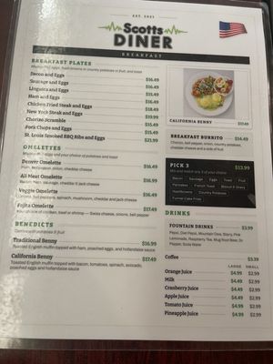 Menu photo 1 Scotts Diner Merced, CA Menu photo 1 Scotts Diner Merced, CA