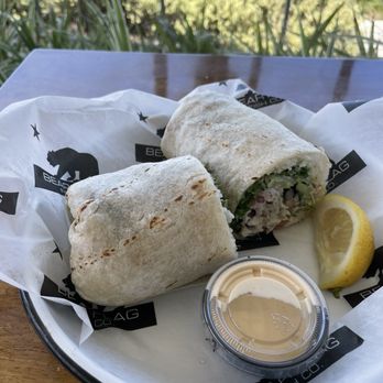 Bear Flag Fish - Ono burrito (Specialty Burrito) $14.25 - Seafood Near Me - Huntington Beach, California Bear Flag Fish - Ono burrito (Specialty Burrito) $14.25 - Seafood Near Me - Huntington Beach, California