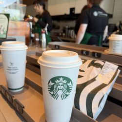 Starbucks - Cold brew in a paper cup! Way to go city of Mountain View!