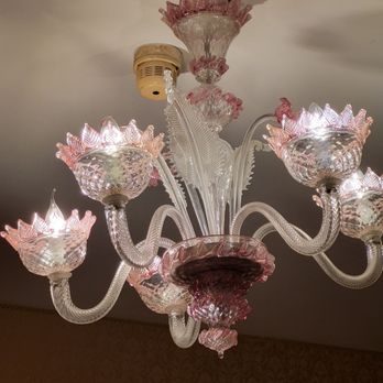 Hôtel Castello - Murano glass chandalier in the room - Hotels Near Me - Venezia, VE