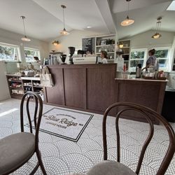 Interior including coffee counter