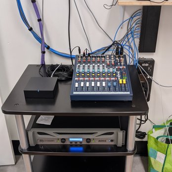 ThoseTechGuys - New sound system installed for a local fitness studio. - Home Theatre Installation Near Me - Tukwila, Washington