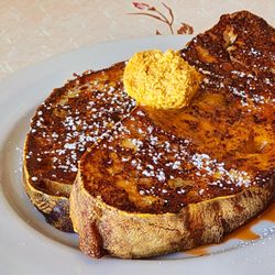 Toast - Pumpkin French Toast on our Fall specials menu! That is whipped pumpkin spice butter!