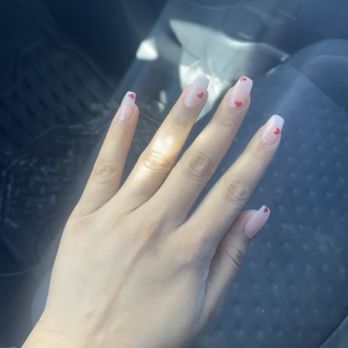 Nail Essence Salon & Spa - Super cute design I requested for Valentine's Day! - Nail Salons Near Me - Morton Grove, Illinois Nail Essence Salon & Spa - Super cute design I requested for Valentine's Day! - Nail Salons Near Me - Morton Grove, Illinois