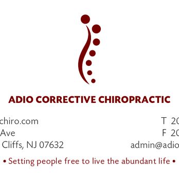 ADIO Corrective Chiropractic - Chiropractors Near Me - Englewood Cliffs, New Jersey