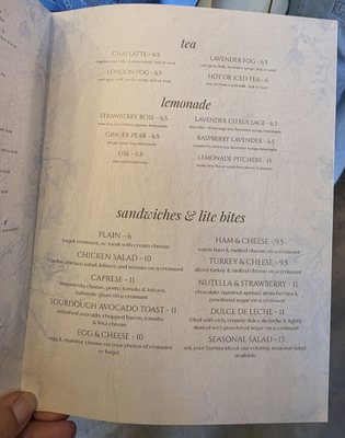 Menu photo 7 Blooming Floral Cafe Tampa, FL