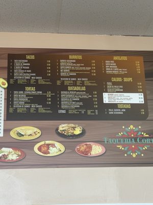 Menu photo 1 Taqueria Cortes Salinas, CA Menu photo 1 Taqueria Cortes Salinas, CA