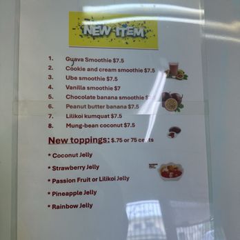 Win’s Fresh Fruit Smoothie - New items menu - Juice Bars & Smoothies Near Me - Wahiawa, Hawaii Win’s Fresh Fruit Smoothie - New items menu - Juice Bars & Smoothies Near Me - Wahiawa, Hawaii