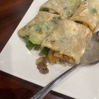 The Noodle Man - Mongolian Beef Pancake - Noodles Near Me - Las Vegas, Nevada