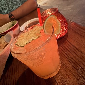 Los Cuernos - Pineapple margarita - Mexican Near Me - Jersey City, New Jersey Los Cuernos - Pineapple margarita - Mexican Near Me - Jersey City, New Jersey