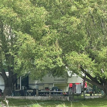 Provo River Resort - Clearly shows "private property". - RV Parks Near Me - Wallsburg, Utah