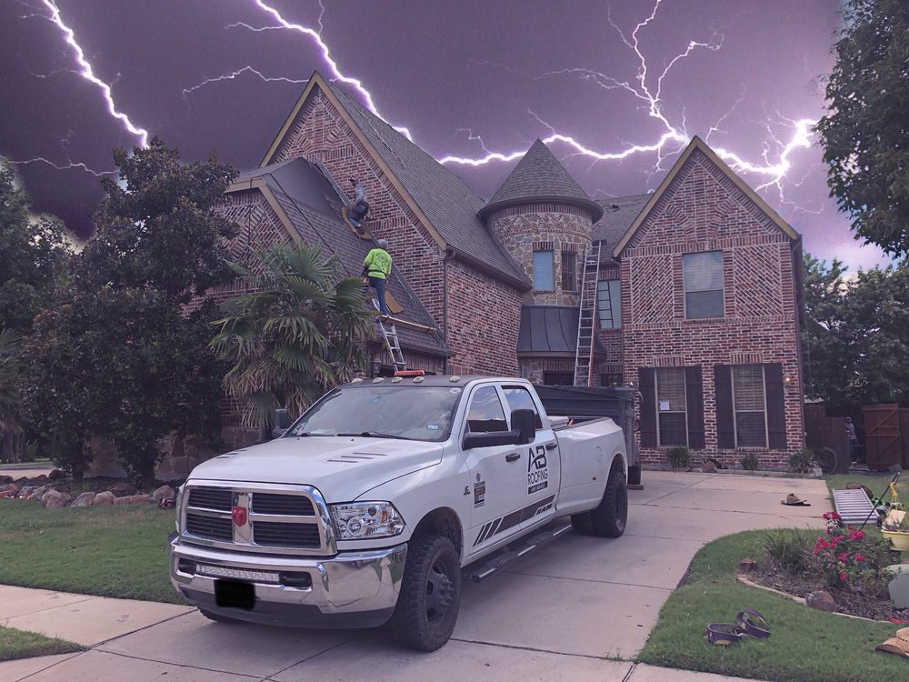 Slide of AB Solar and Roofing