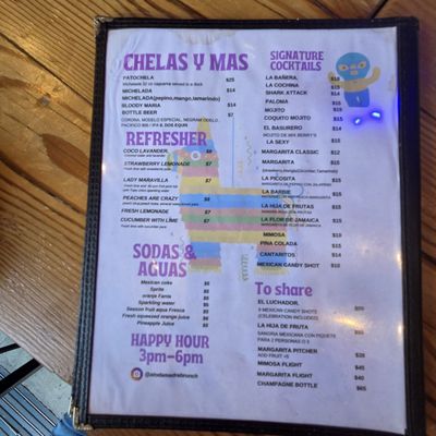 Menu photo 2 A Toda Madre Brunch Los Angeles, CA Menu photo 2 A Toda Madre Brunch Los Angeles, CA