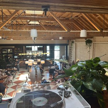 Mish Delicatessen - This is the view from up stairs lounge with record player and board games. - Delis Near Me - Los Angeles, California