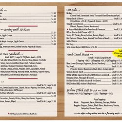 Mill Village Country Store - Menu