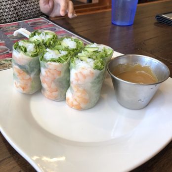 Pho So 9 - Shrimp spring rolls. That peanut sauce!!! - Vietnamese Near Me - Cypress, California Pho So 9 - Shrimp spring rolls. That peanut sauce!!! - Vietnamese Near Me - Cypress, California