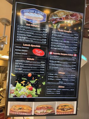 Menu photo 4 Chicho’s Subs Roanoke, VA