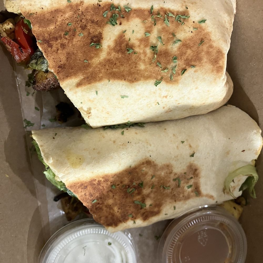 Petra Cafe - Shawarma wrap - Mediterranean Near Me - Santa Barbara, California
