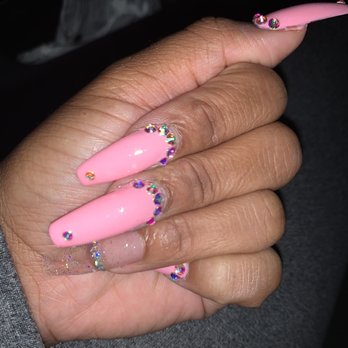 Element Nails Lounge - Full Acrylic set - Nail Salons Near Me - Manhattan, Kansas