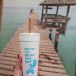 Tropical Smoothie Cafe - Chocolate banana and peanut butter smoothie