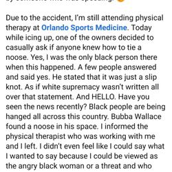 Orlando Sports Medicine - This is their pathetic apology