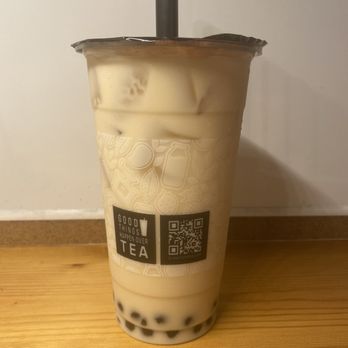 Breaktime Tea - Green milk tea with honey boba - Bubble Tea Near Me - Campbell, California