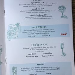 White Rabbit - Menu