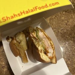 Shah's Halal Food - Undercooked chicken