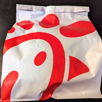 Chick-fil-A - Package with chicken sandwich inside - Fast Food Near Me - West Lake Hills, Texas Chick-fil-A - Package with chicken sandwich inside - Fast Food Near Me - West Lake Hills, Texas